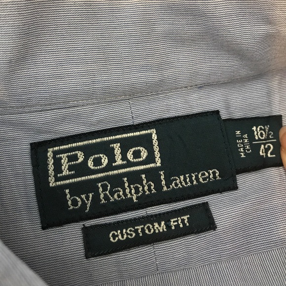 Ralph Lauren Polo button down Size:16 1/2 by 42 - Picture 3 of 3